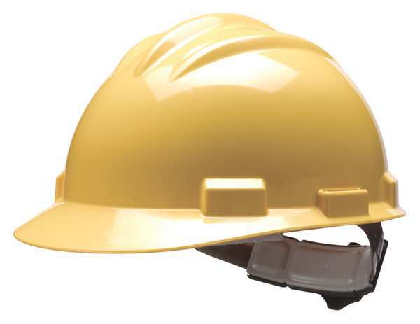 Bullard Front Brim Hard Hat, Type 1, Class E, Pinlock (4-Point) (Yellow, Series 61)