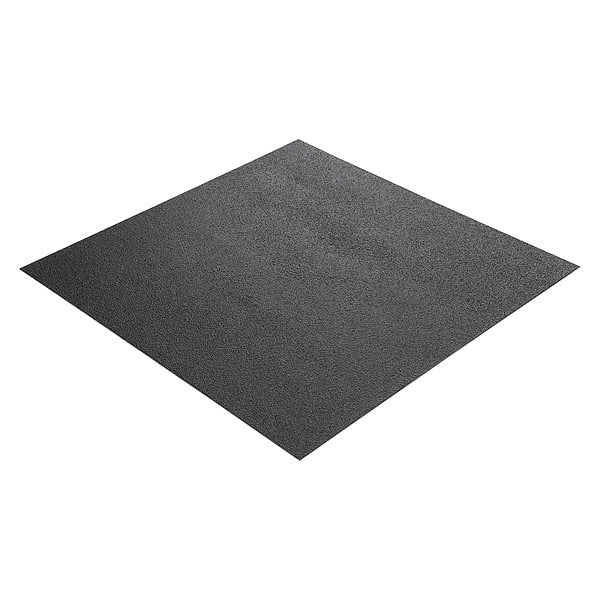 Traction Mat, Rectangle, Black, 4 ft L