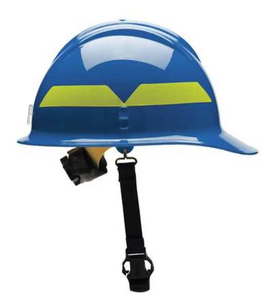 Bullard Fire Helmet, Cap Style (Blue)