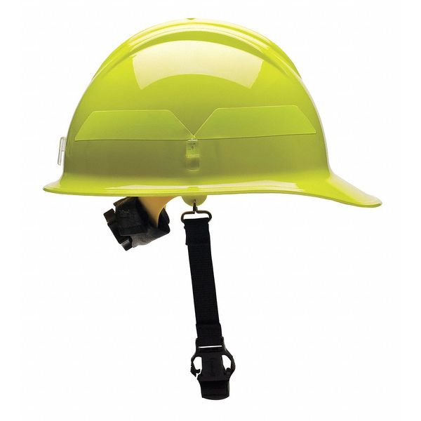 Bullard Fire Helmet, Cap Style (Lime-Yellow)