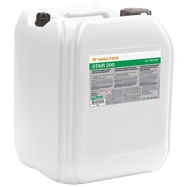 Walter Star 200 Cleaner/Degreaser, 5.2 Gal Pail, Concentrated, Water Based