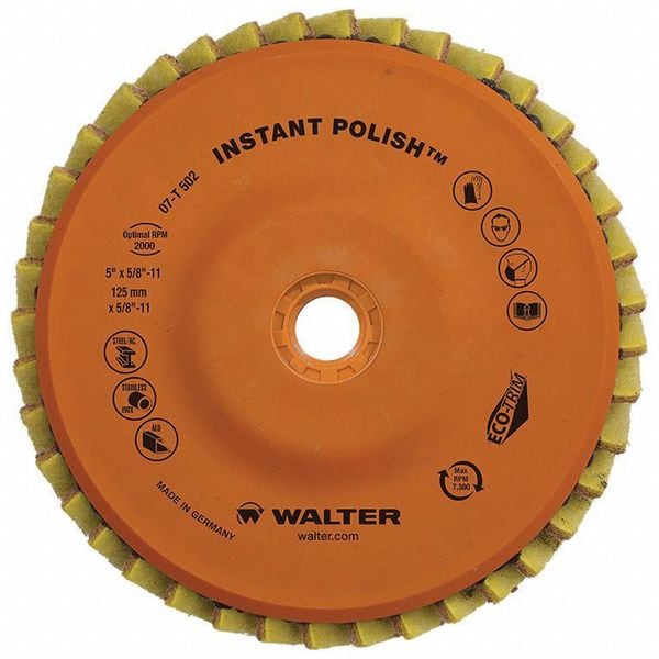 Walter Polishing Disc, Threaded Hole, 5