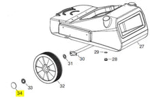 Load image into Gallery viewer, Wheel Axle Cover for Fire 155 and Flame 115 Radiant Heaters
