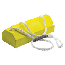 Load image into Gallery viewer, 20" Single Aviation Wheel Chock with 50" Qantas Locking Rope, Rubber Pad &amp; Handle — image 2 of 6