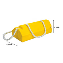 Load image into Gallery viewer, 14" Aviation Wheel Chock for Mid- to Large-Sized Aircraft with Locking Rope &amp; Handle — image 3 of 6