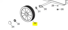 Load image into Gallery viewer, Replacement Heater Wheel Ø300 x Ø25 for Fire 155 Heater