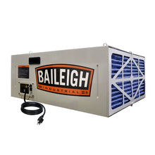 Load image into Gallery viewer, Baileigh Industrial - 110V 1/4HP 1000CFM Air  Filtration System w/ Remote