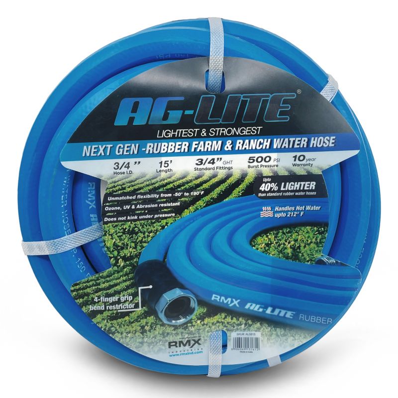 AG-Lite Rubber Water Hose Assembly 3/4