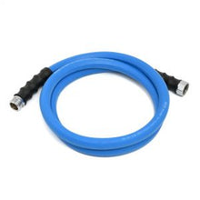Load image into Gallery viewer, AG-Lite 100% Premium Rubber Water Lead In Hose, 5/8" X 6', 3/4" Male and Female GHT Fittings. 500 PSI Burst Rating. Includes Extra Washer and Bend Restrictor. 2 Pack