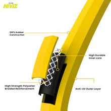 Load image into Gallery viewer, Ag-Lite HiViZ Rubber Water Hose 3/4" X 50'-Yellow