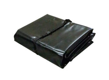 Load image into Gallery viewer, 20' x 20' x 18", 4488 Gallon Spill Capacity, Spill Berm with Angle Brackets, QuickBerm®, Black - 28092