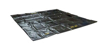Load image into Gallery viewer, 8' x 8' x 12", 477 Gallon Spill Capacity, Spill Berm with Angle Brackets, QuickBerm®, Black - 28070