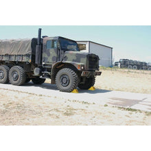 Load image into Gallery viewer, All-Terrain Heavy-Duty Wheel Chock with Rubber Pad, 40 Ton Capacity, 28-38 in. Tires — image 6 of 6