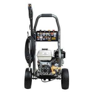 BE Power Equipment 3,200 PSI - 2.8 GPM Gas Pressure Washer with Honda GX200 Engine and AR Triplex Pump