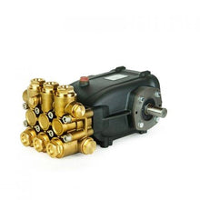 Load image into Gallery viewer, Triplex Plunger Pump 7.92 GPM @ 4350 PSI, 1740 RPM, Right Shaft, Forged Brass Head, Mazzoni GM25300R