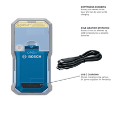 Load image into Gallery viewer, Bosch 3.7V Lithium-Ion 1.0 Ah Battery