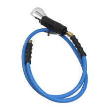 Load image into Gallery viewer, BluBird Rubber Air Hose Whip / Snubber 3/8" X 5'- 3/8" Male-NPT, 300 PSI, EPDM, 2 Pack