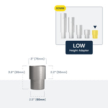 Load image into Gallery viewer, BendPak Low Truck and Van Adapters for Two-Post Lifts - 56mm - 60mm Pin - Set of 4 (5215757)