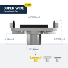 Load image into Gallery viewer, BendPak Super Wide Frame Cradle Pads for Two-Post Lifts - 60mm Pin - Set of 2 (5210253)