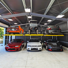 Load image into Gallery viewer, BendPak PL6000DC Two-Post Parking Lift - 6,000-lbs. Capacity - Shared Columns (5176260)