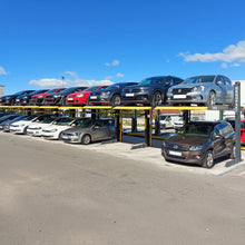 Load image into Gallery viewer, BendPak PL6000DC Two-Post Parking Lift - 6,000-lbs. Capacity - Shared Columns (5176260)