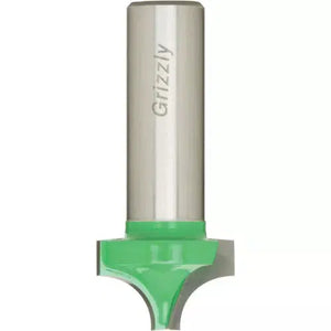 Grizzly C1324 - Beading / Roundover Panel Boring Bit, 1/2" Shank, 7/8" Dia.