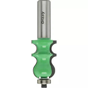 Grizzly C1385 - Face Moulding Bit w/ Guide Bearing, 1/2" Shank