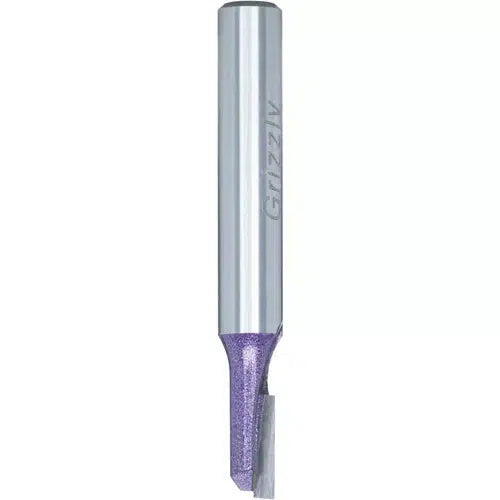 Grizzly C1462Z - Single Fluted Straight Bit, 1/4