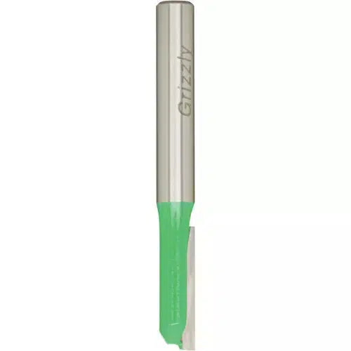 Grizzly C1463 - Single Fluted Straight Bit, 1/4