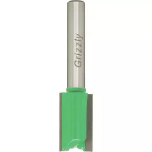 Grizzly C1475 - Double Fluted Straight Bit, 1/4" Shank, 15/32" Dia.