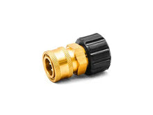 Load image into Gallery viewer, 3/8&quot; QC Brass Coupler x M22 F 14mm Twist Coupler