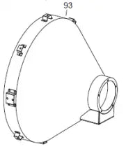Load image into Gallery viewer, Replacement External Cone Part for Fire 155 Heater