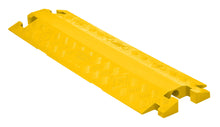 Load image into Gallery viewer, 1-Channel Drop Over Linebacker®  Cable Protector 1.25" Lines, Yellow - CP1X125-GP-DO-Y