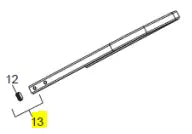 Load image into Gallery viewer, Heater Handle Replacement Part for Flame 115 Heater