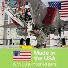 Load image into Gallery viewer, 18" Aviation Wheel Chocks for Small to Mid-Sized Aircraft, Roped Pair with Rubber Pad — image 5 of 5