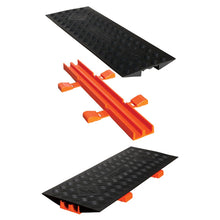 Load image into Gallery viewer, Cable Bridge for GD5X125 5-Channel Guard Dog Cable Protector, Black Top/Orange Base — image 2 of 2