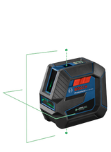 Load image into Gallery viewer, Bosch Green-Beam Self-Leveling Cross-Line Laser with Plumb Points