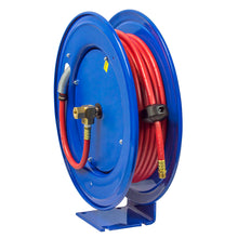 Load image into Gallery viewer, Spring Driven Hose Reel 3/8 Inch x 50 Ft 5000 PSI Grease Less Hose - Coxreels E-HPL-350