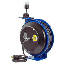 Load image into Gallery viewer, EZ-Coil Spring Driven Power Cord Reel 12 AWG x 100 Ft - Coxreels EZ-PC24-0012-X