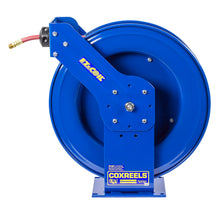 Load image into Gallery viewer, EZ-Coil Spring Driven Hose Reel 3/8 Inch x 75 Ft 4000 PSI Oil Less Hose - Coxreels EZ-THPL-375