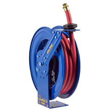 Load image into Gallery viewer, EZ-Coil Spring Driven Hose Reel 3/4 Inch x 25 Ft 300 PSI Oil Less Hose - Coxreels EZ-SHFL-525