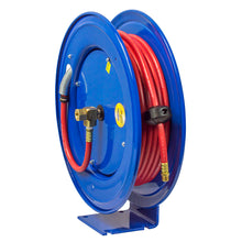 Load image into Gallery viewer, EZ-Coil Spring Driven Hose Reel 3/8 Inch x 50 Ft 4000 PSI Grease Less Hose - Coxreels EZ-E-HPL-350