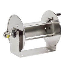 Load image into Gallery viewer, Stainless Steel Hand Crank Hose Reel 3/4 Inch x 100 Ft 4000 PSI Less Hose - Coxreels 117-5-100-SS