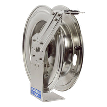 Load image into Gallery viewer, Stainless Steel Spring Driven Hose Reel 1/2 Inch x 50 Ft 2500 PSI Less Hose - Coxreels MPL-N-450-SS