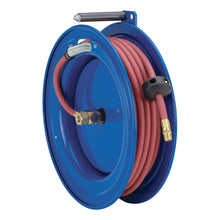 Load image into Gallery viewer, Spring Driven Hose Reel 3/8 Inch x 50 Ft 4000 PSI Oil Less Hose - Coxreels SL19L-H350