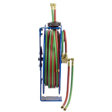 Load image into Gallery viewer, Spring Driven Dual Hose Reel 1/4 Inch x 100 Ft 200 PSI Less Hose - Coxreels SHWTL-N-1100
