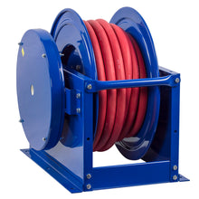 Load image into Gallery viewer, Spring Driven Hose Reel 1 Inch x 75 Ft 300 PSI Fuel with Hose - Coxreels SLPF-675