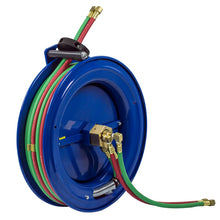Load image into Gallery viewer, Spring Driven Hose Reel 1/4 Inch x 75 Ft 200 PSI Fuel Less Hose - Coxreels SL19WTL-175