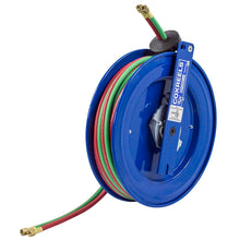 Load image into Gallery viewer, Spring Driven Hose Reel 1/4 Inch x 75 Ft 200 PSI Fuel Less Hose - Coxreels SL19WTL-175