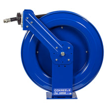 Load image into Gallery viewer, Spring Driven Hose Reel 1 Inch x 50 Ft 300 PSI Fuel Less Hose - Coxreels TSHL-N-650-BBX